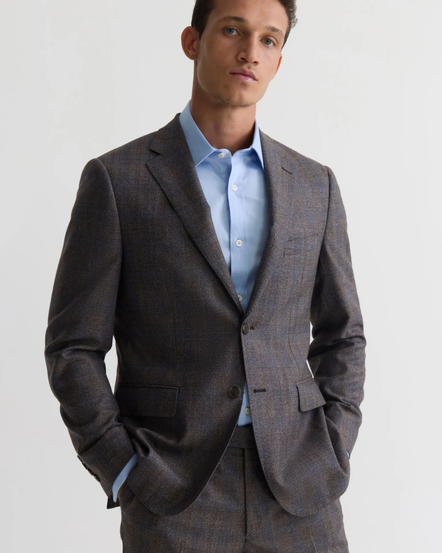 Byron Luxury Half Canvas Suit Jacket