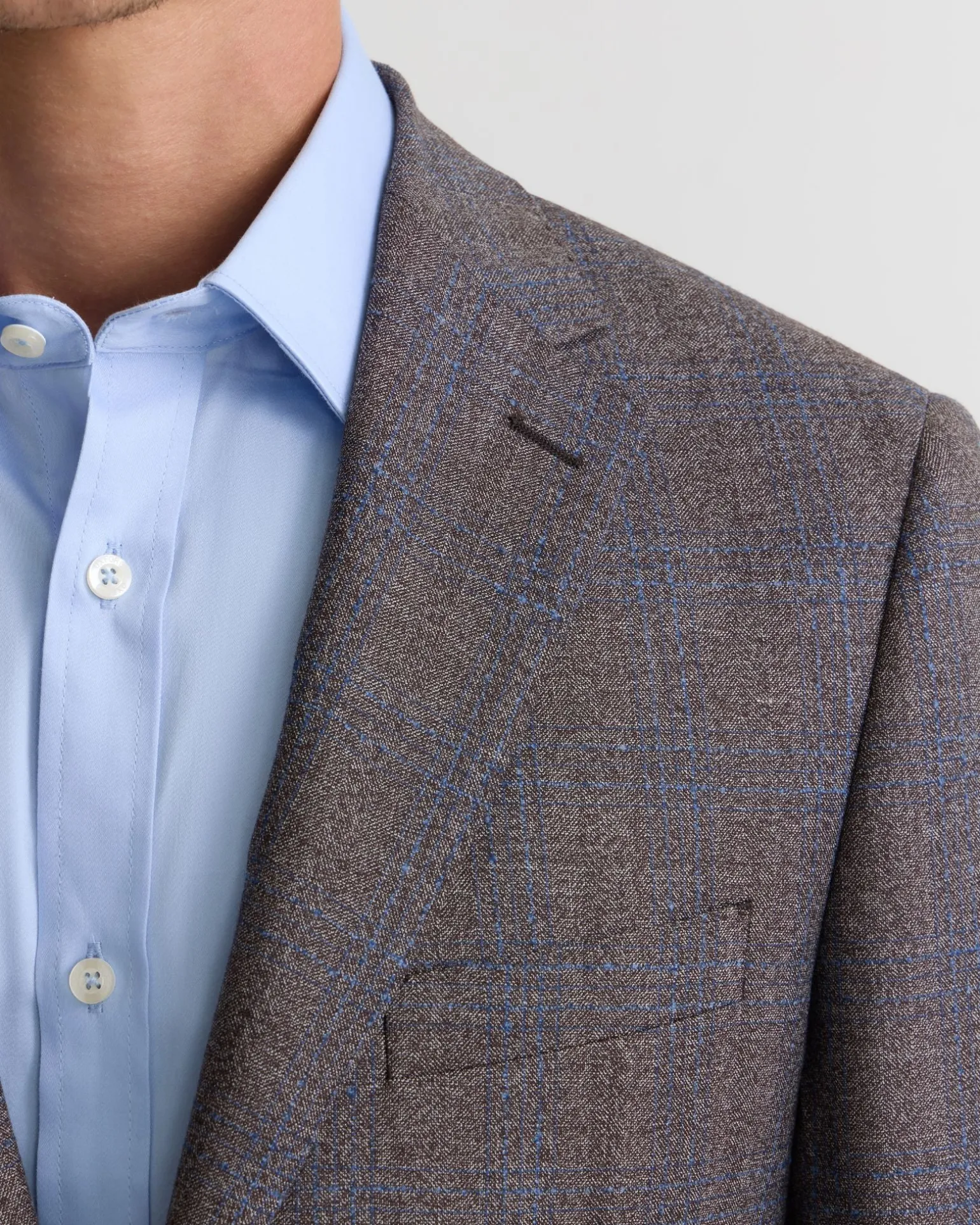 Byron Luxury Half Canvas Suit Jacket