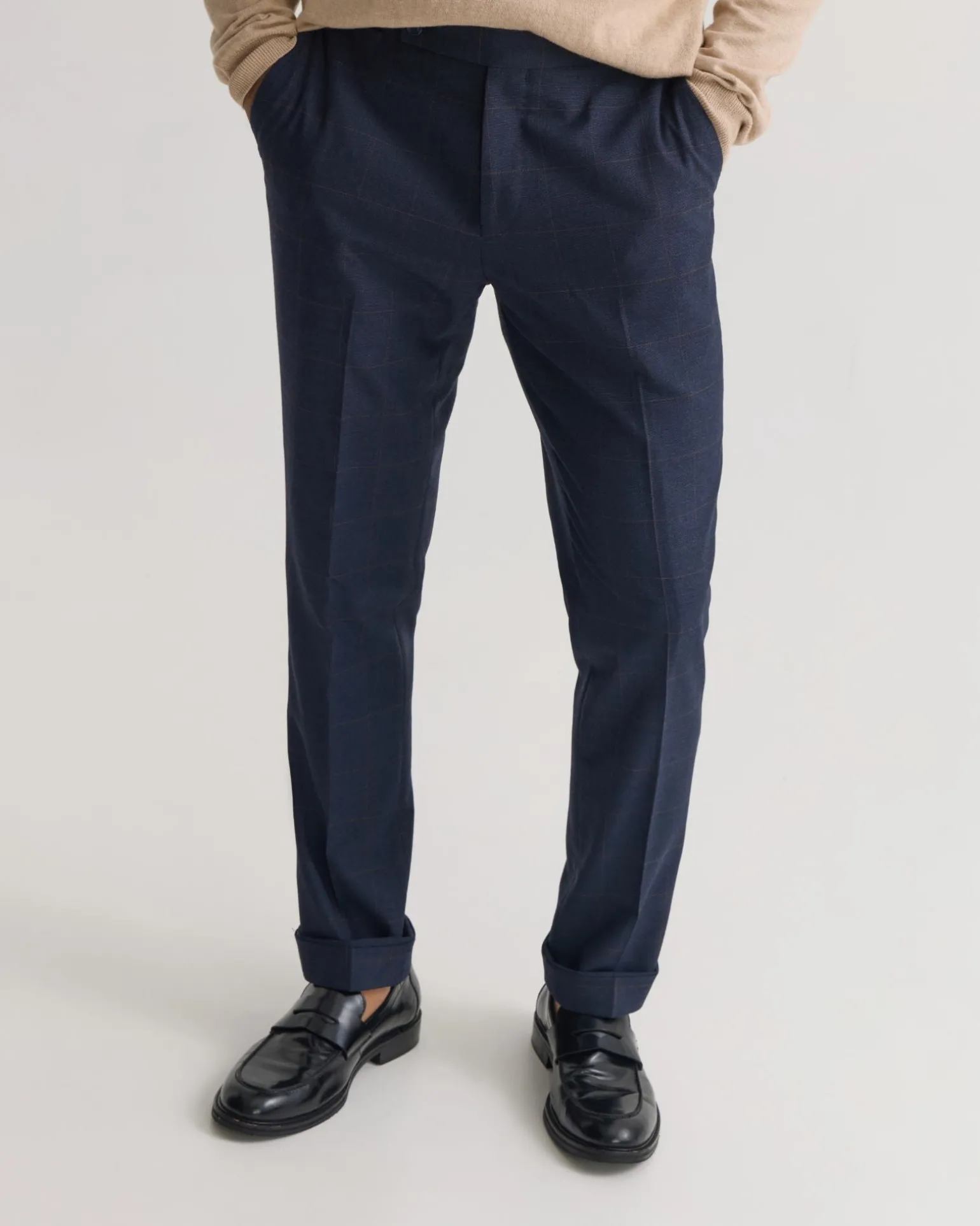 Byron Side Tab Cuff Trousers