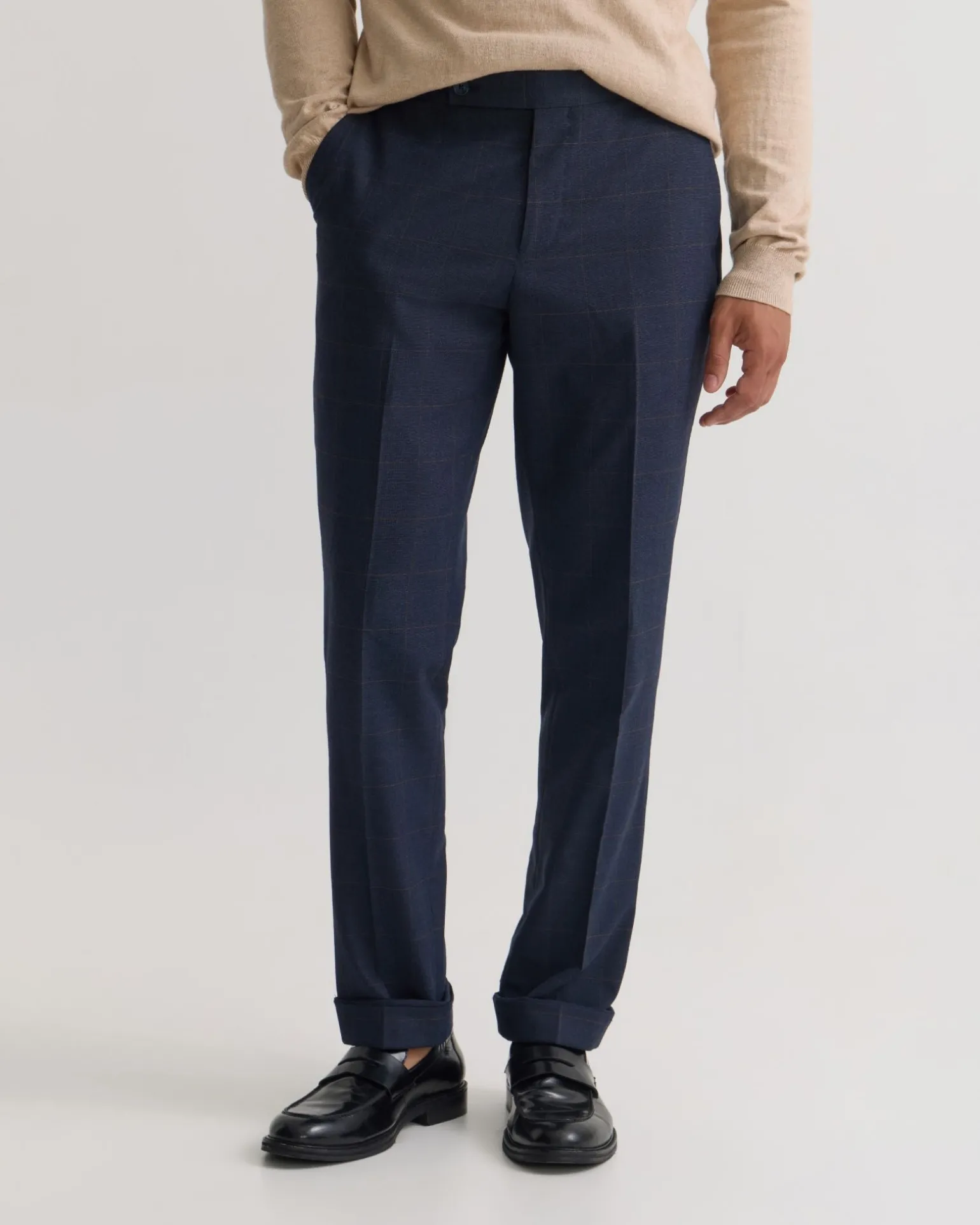 Byron Side Tab Cuff Trousers