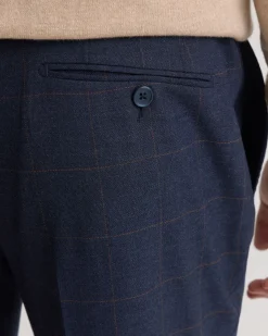Byron Side Tab Cuff Trousers