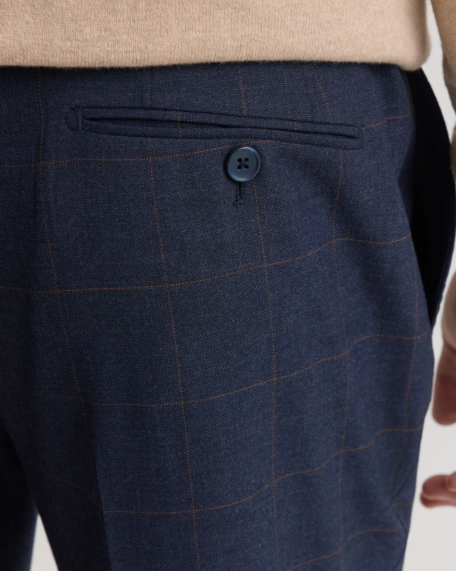 Byron Side Tab Cuff Trousers
