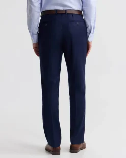 Byron Wool Checked Suit Trousers