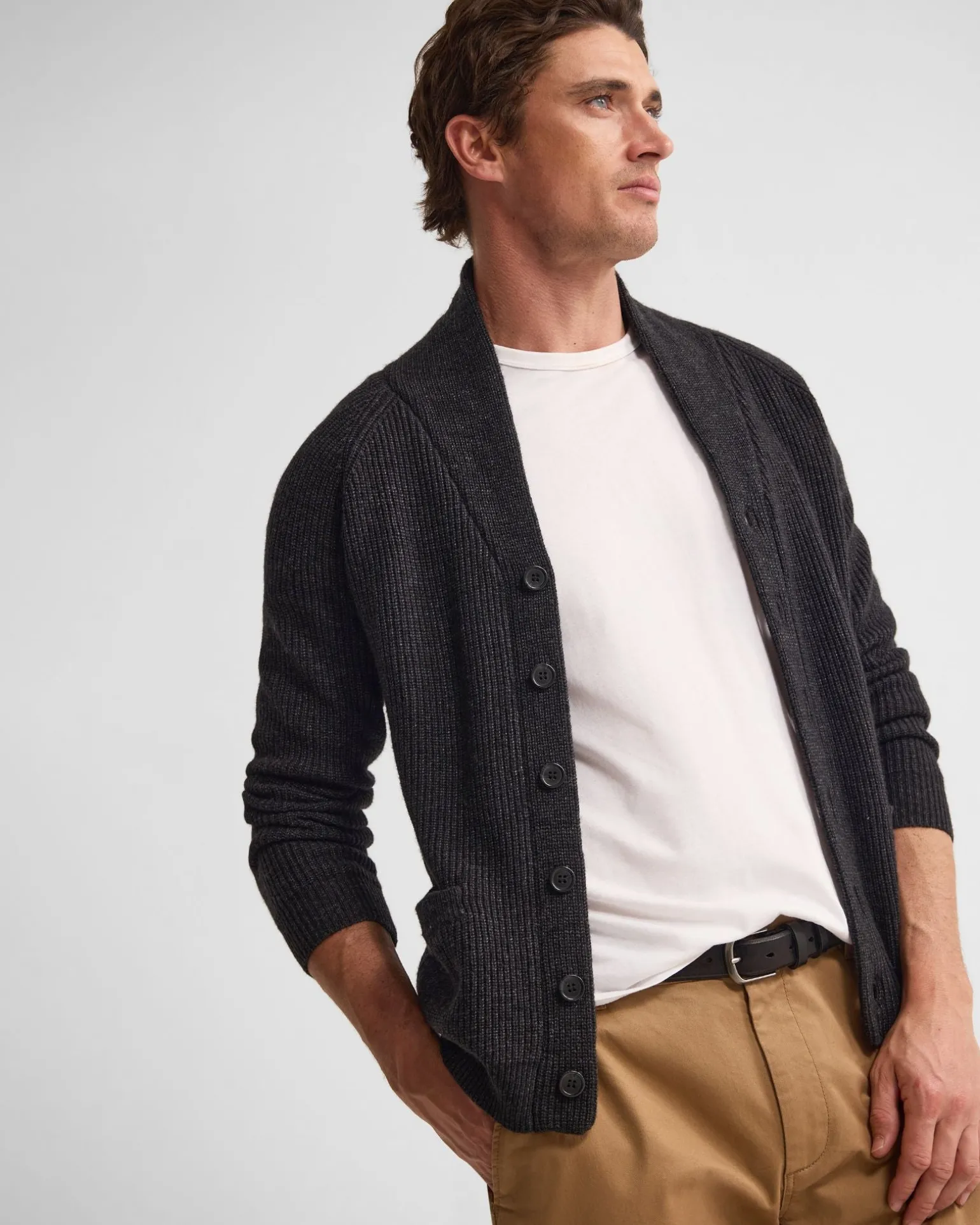 Caleb Wool Cardigan