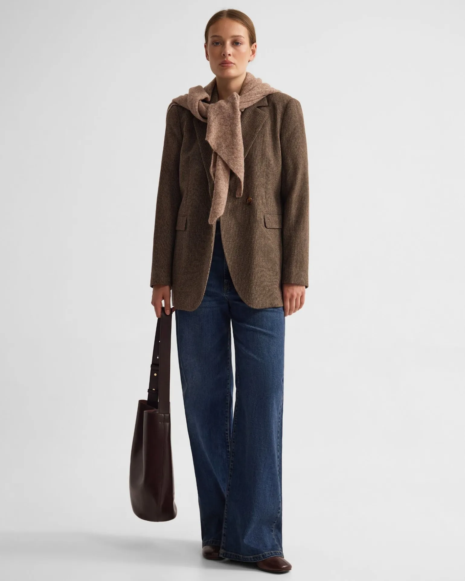Calliope Blazer With Button Lapel