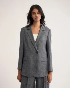 Calliope Oversized Cinched Blazer