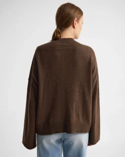 Camille V-Neck Wool Blend Knit