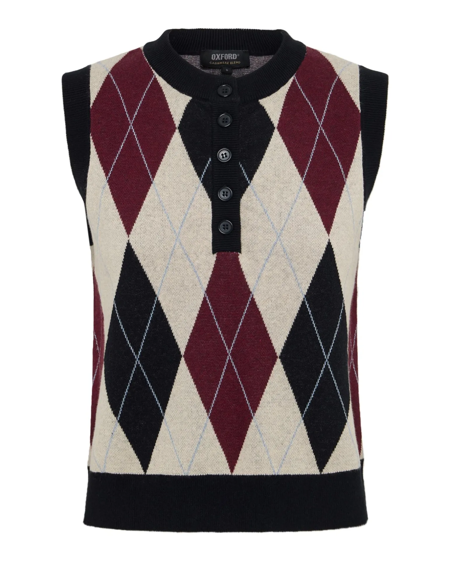 Carina Argyle Vest