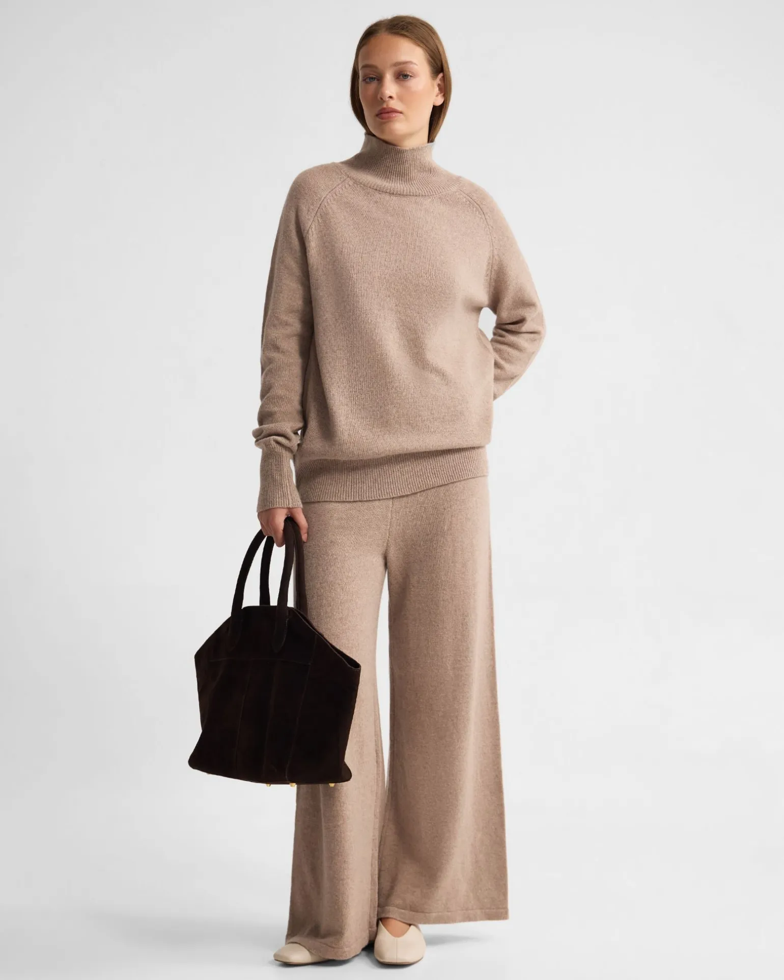 Carla Wool Blend Knitted Pant