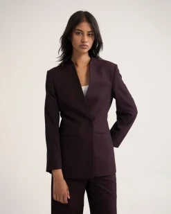 Carlie Hourglass Suit Blazer