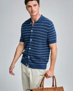Carlos Stripe Knitted Shirt