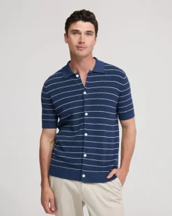 Carlos Stripe Knitted Shirt
