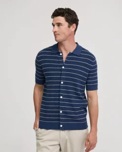 Carlos Stripe Knitted Shirt