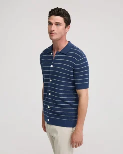 Carlos Stripe Knitted Shirt