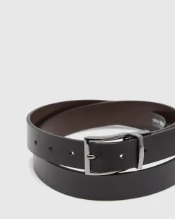 Carson Leather Reversible Belt