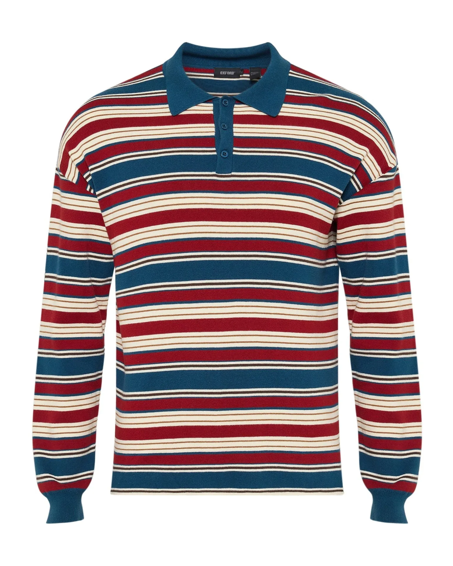 Cedric Striped Rugby Knit