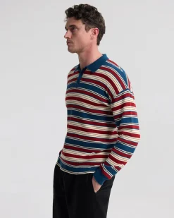 Cedric Striped Rugby Knit
