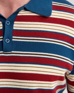 Cedric Striped Rugby Knit