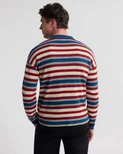 Cedric Striped Rugby Knit
