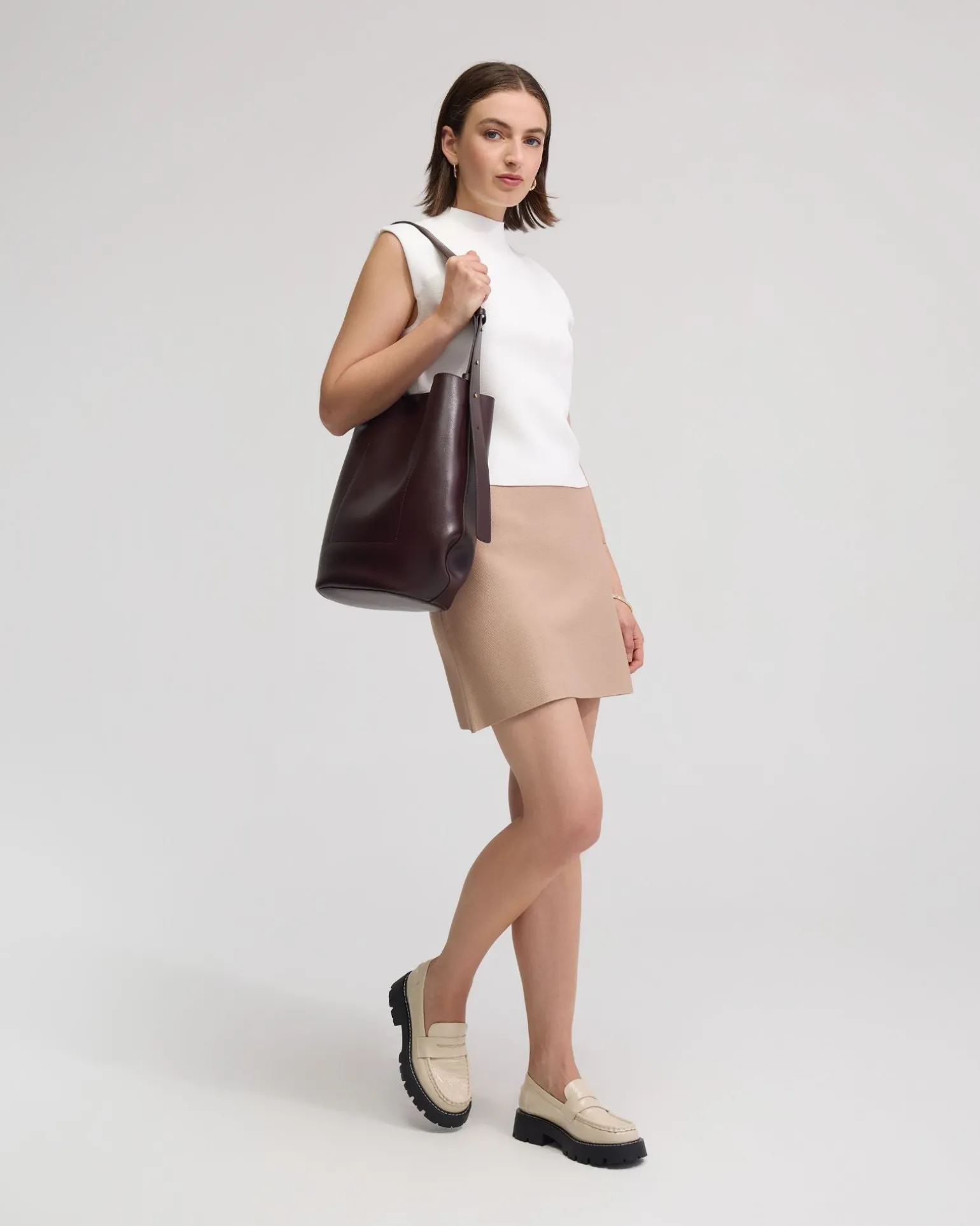 Cera Knitted Mini Skirt