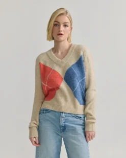Chelsea Argyle Knit