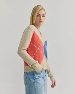 Chelsea Argyle Knit