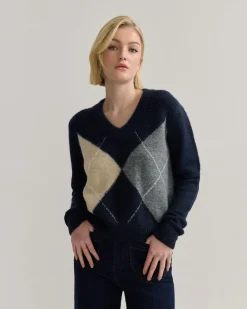 Chelsea Argyle Knit