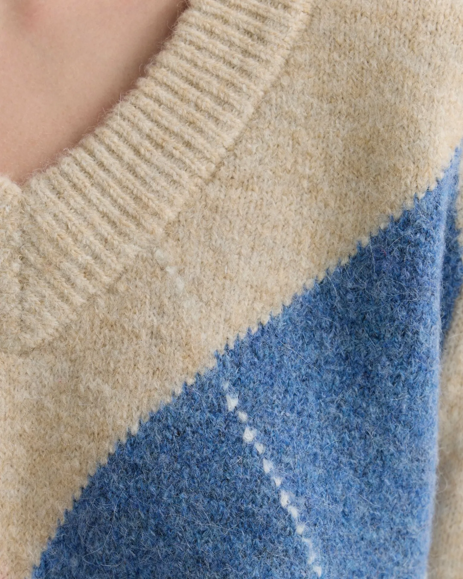 Chelsea Argyle Knit