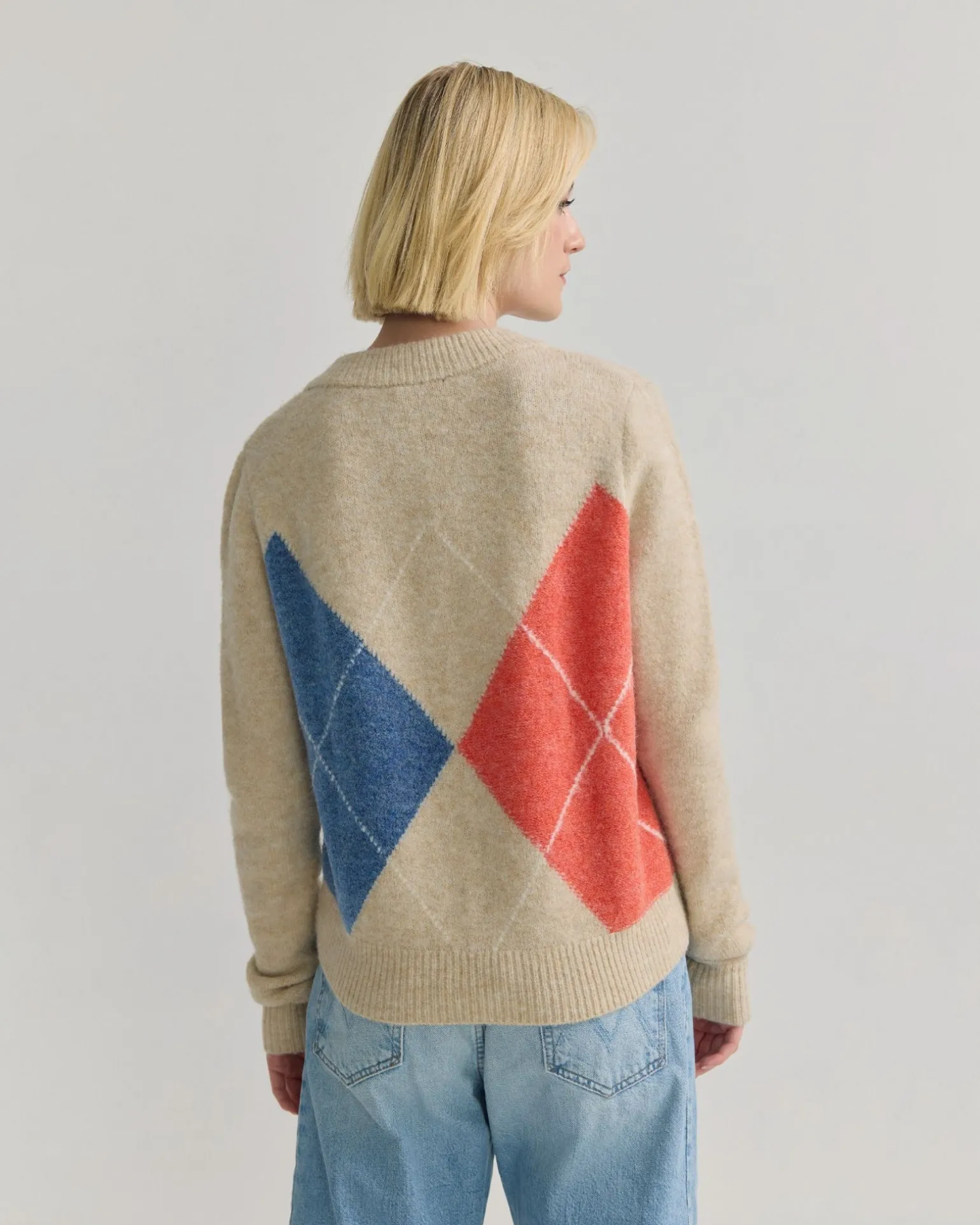 Chelsea Argyle Knit