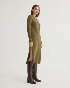 Chrissy Knitted Sweater Dress