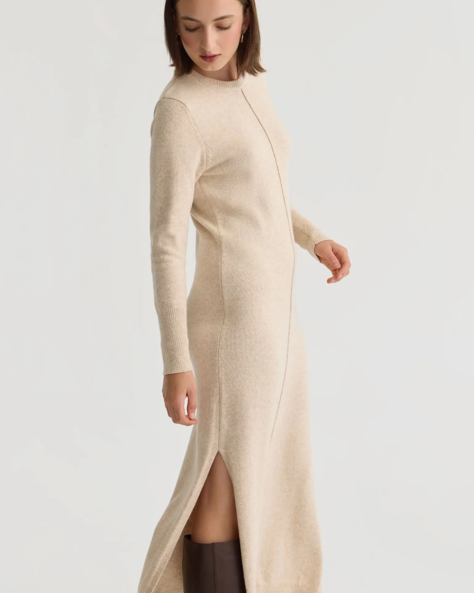 Chrissy Knitted Sweater Dress