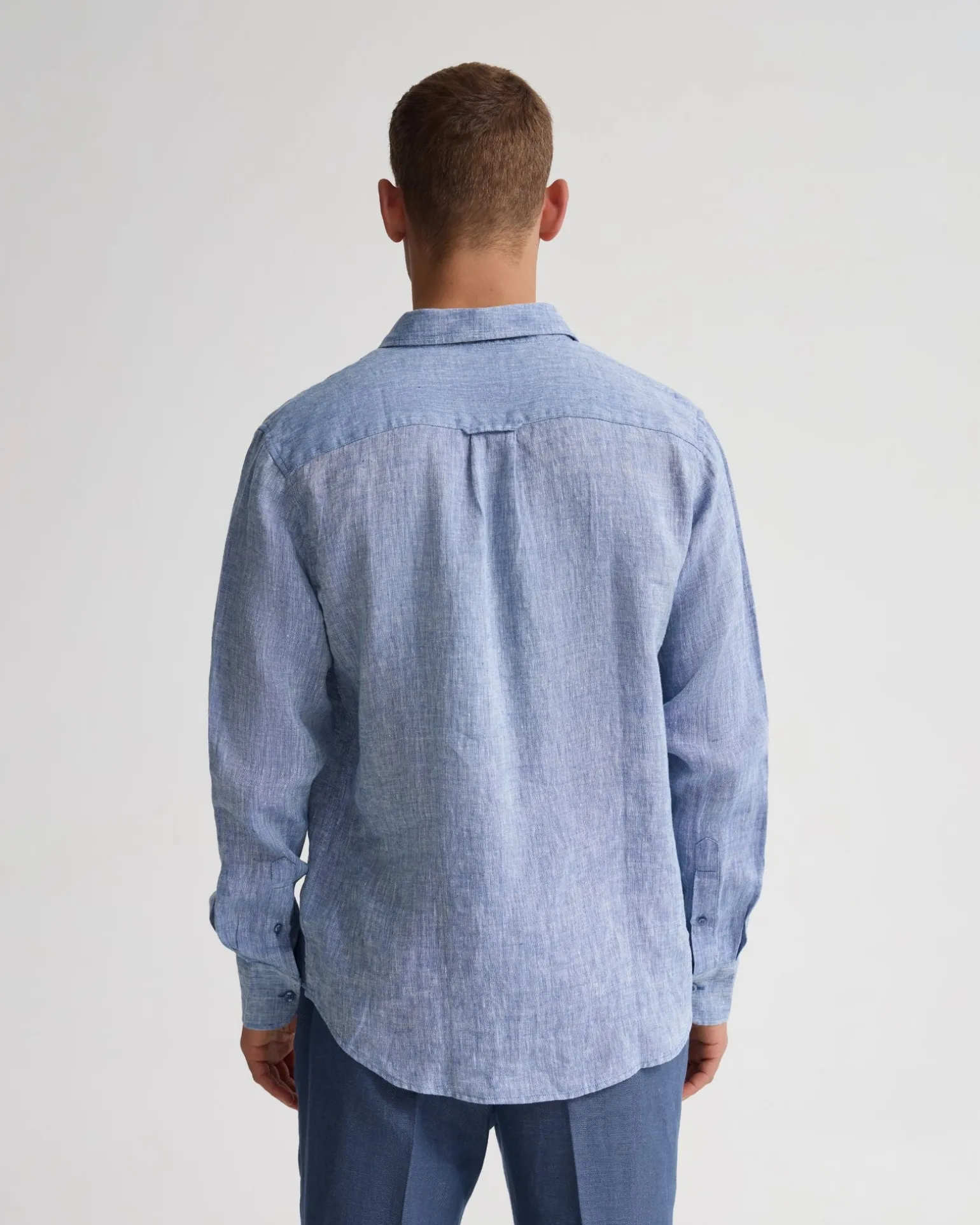 Cooper French Linen Long Sleeve Shirt