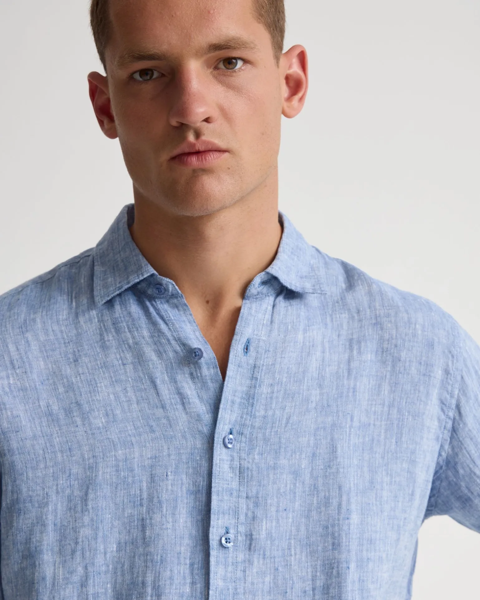 Cooper French Linen Long Sleeve Shirt