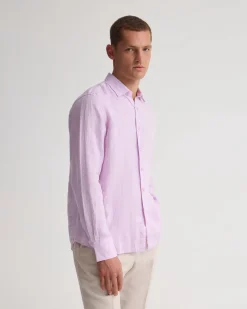 Cooper French Linen Long Sleeve Shirt