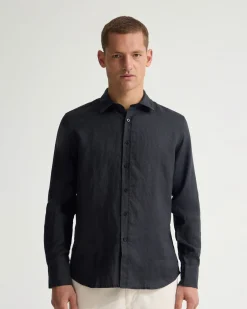 Cooper French Linen Long Sleeve Shirt