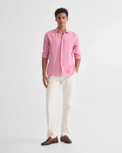 Cooper French Linen Long Sleeve Shirt