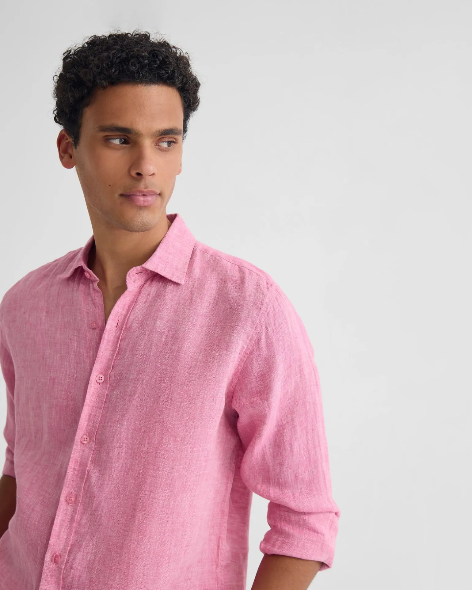 Cooper French Linen Long Sleeve Shirt
