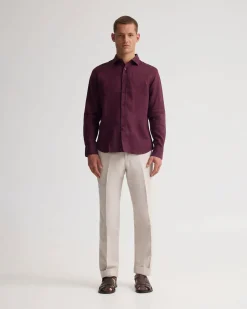 Cooper French Linen Long Sleeve Shirt
