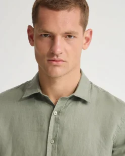 Cooper French Linen Long Sleeve Shirt
