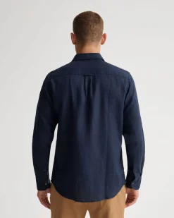 Cooper French Linen Long Sleeve Shirt