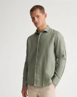 Cooper French Linen Long Sleeve Shirt