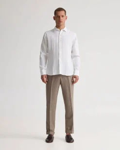 Cooper French Linen Long Sleeve Shirt