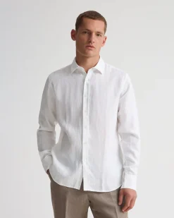 Cooper French Linen Long Sleeve Shirt