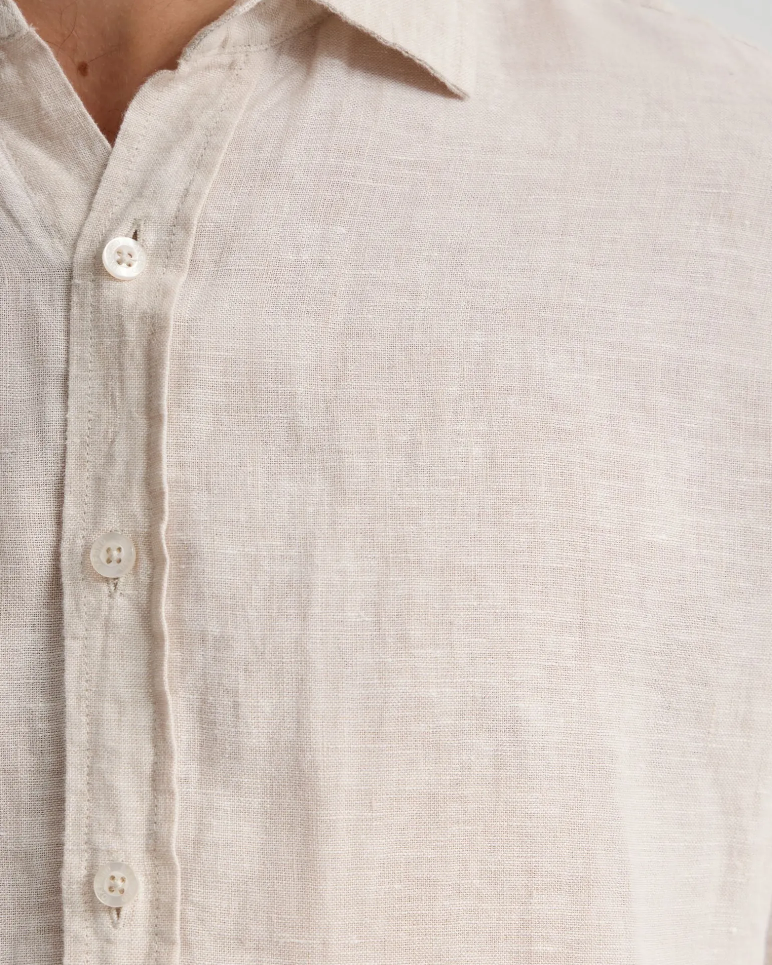 Cooper French Linen Long Sleeve Shirt