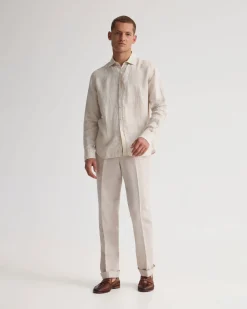 Cooper French Linen Long Sleeve Shirt