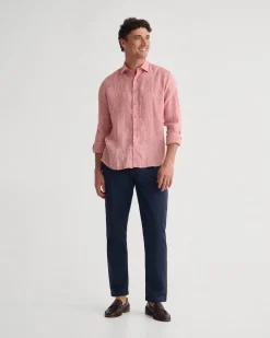 Cooper French Linen Long Sleeve Shirt