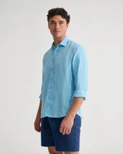 Cooper French Linen Long Sleeve Shirt