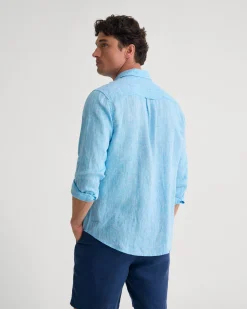 Cooper French Linen Long Sleeve Shirt