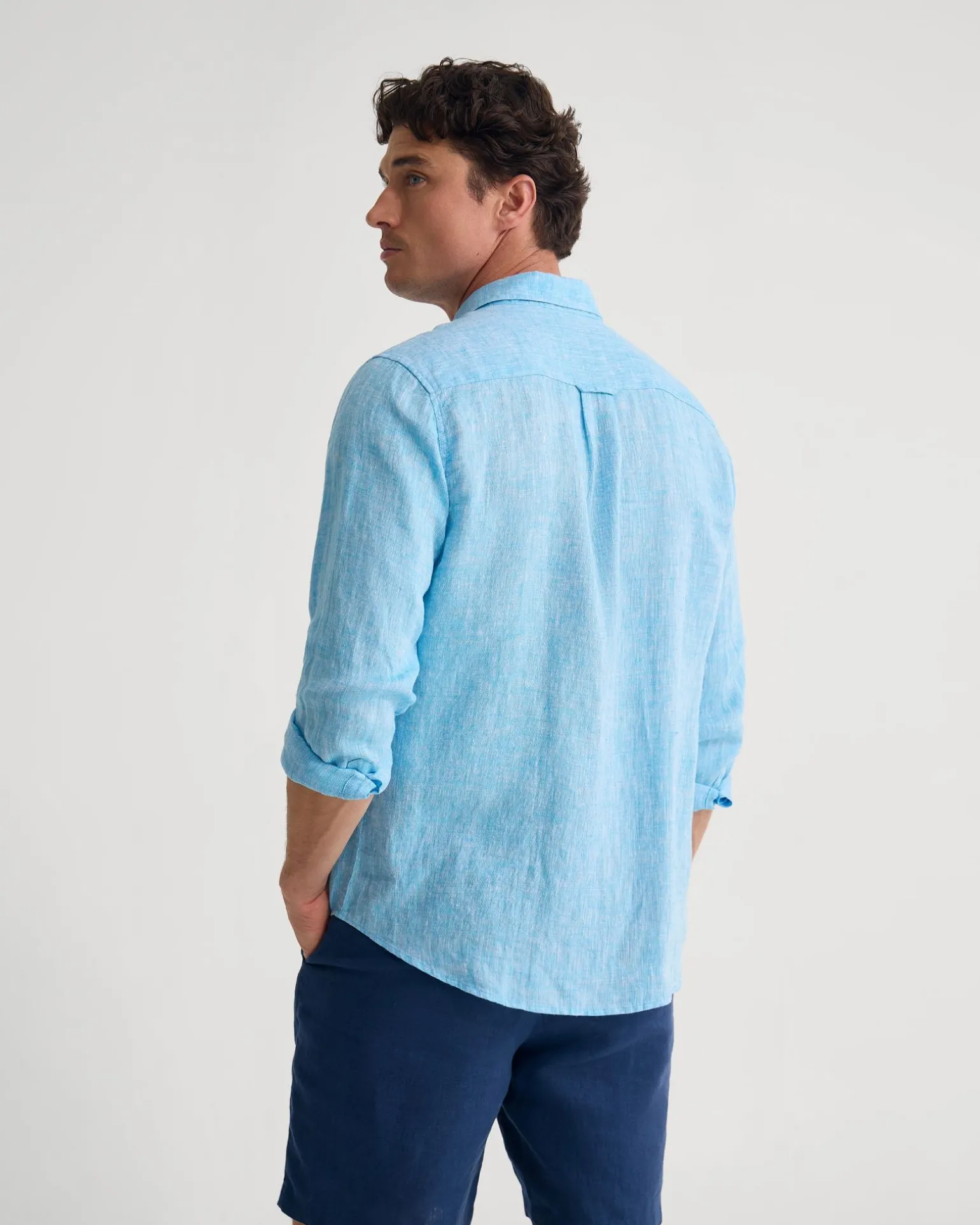 Cooper French Linen Long Sleeve Shirt