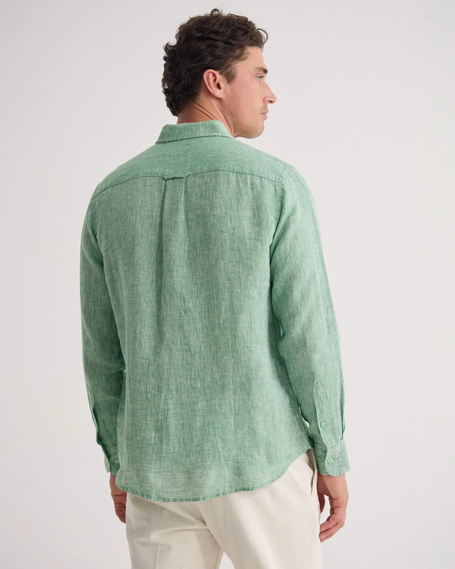 Cooper French Linen Long Sleeve Shirt